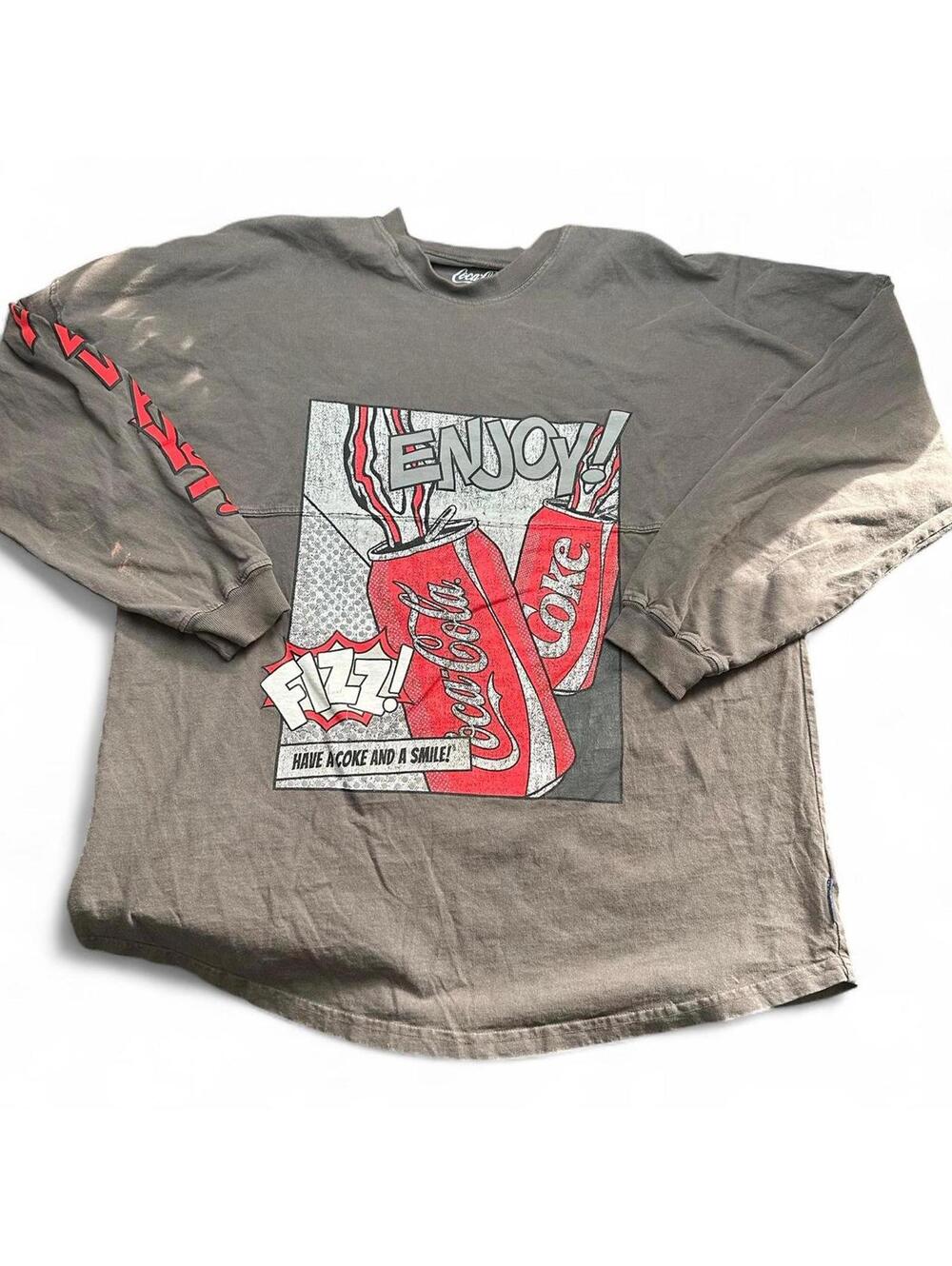 Spirit Jersey Coca-Cola Pop Art Long Sleeve Tee - Large